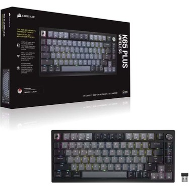 【新品】vaultroom × Corsair K65 PlusWireless K65 PLUS WIRELESS TACTILE 75% RGB Mechanical Gaming Keyboard