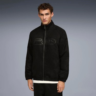 Puma Erkek Siyah Puma T7 Suede Track Jacket Siyah Erkek Fiyatı