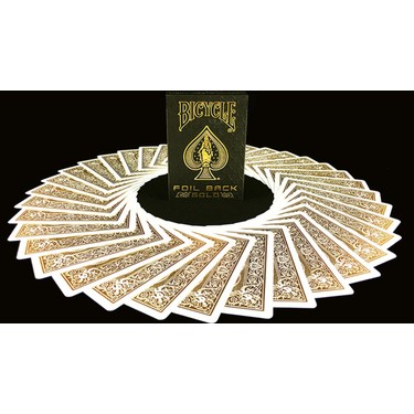 Bicycle Metalluxe Gold Playing Cards Limited Edition Fiyatı