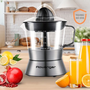 Rowenger D-8028A Inox Elektrikli Narenciye Sıkacağı Meyve Fiyatı