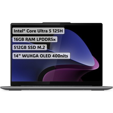 Lenovo Yoga Slim 7 Intel Core Ultra 5 125H 16GB 512GB SSD Fiyatı
