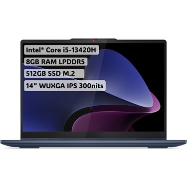 Lenovo IdeaPad 5 2-in-1 14IRH9 Intel Core i5 13420H 8GB Fiyatı