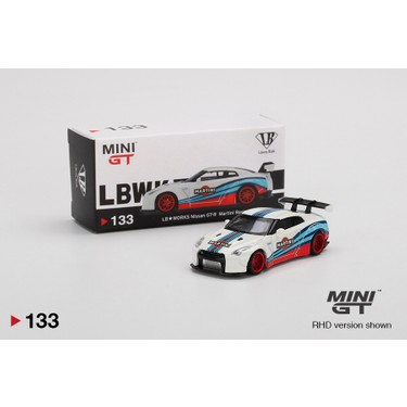 Mini Gt 1/64 133 Lb Works Nissan Gt-R (R35) Martini Racing Fiyatı