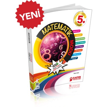 Zafer Yayınları 5. Sınıf Matematik Modu Fasikül Seti Kitabı