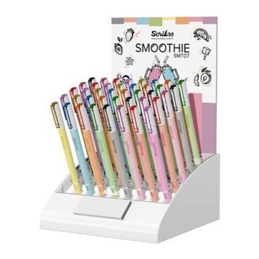 Scrikss Smoothie Gelschreiber 0,7 Mm Orange – Weicher Schreibfluss, Ergonomisch, Für Schule & Büro