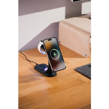 S-Link SL-CW20 Telefon, Saat, Kulaklık Uyumlu 15W Siyah Rgb Fiyatı
