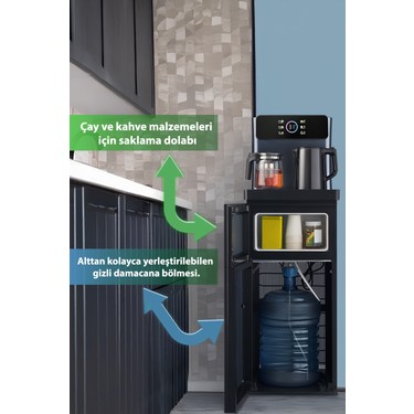 Kiwi KWP-8570 Dijital Göstergeli Uzaktan Kumandalı Çay Fiyatı