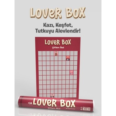 Çiftlere Özel Kazımalı Oyun Loverbox Fiyatı - Taksit Seçenekleri