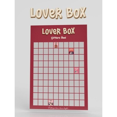 Çiftlere Özel Kazımalı Oyun Loverbox Fiyatı - Taksit Seçenekleri