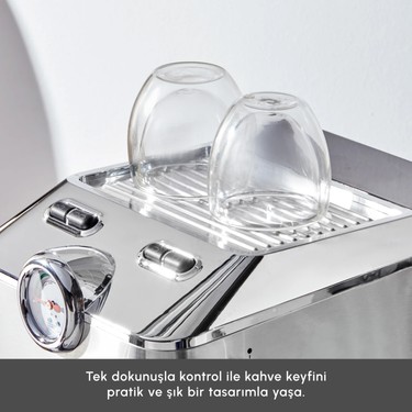 Karaca Coffee Art 1101 Süt Köpürtücülü, 20 Bar Basınçlı, Fiyatı