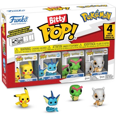 Bitty Pop: Pokemon- Pikachu 4'lü Paket Fiyatı - Taksit Seçenekleri