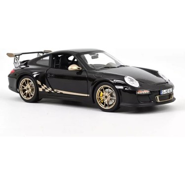 Norev 1/18 Porsche 911 GT3 RS 2009 Black & White Gold Fiyatı
