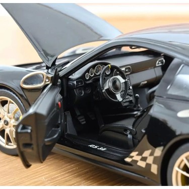 Norev 187563 1/18 Porsche 911 GT3 RS 2009 Black & White Gold Fiyatı