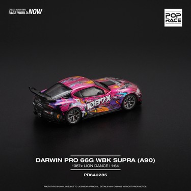 Pop Race 1/64 Darwin Pro 66G Wbk Supra A90 1087X Lion Dance Fiyatı
