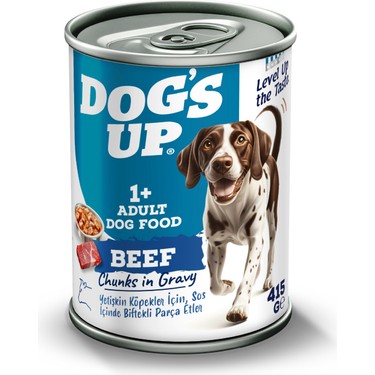 Dogs Up Yaş Yetişkin Köpek Maması Biftekli 415GR 36LI Fiyatı
