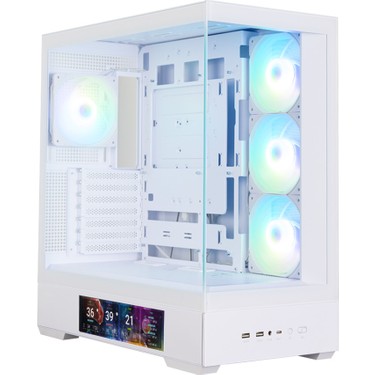 Zalman P40 Ds Whıte Atx Mıd Tower Beyaz Kasa 2 x USB 3.0, 1 Fiyatı