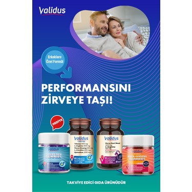Validus Performans Destek Seti - Maca Ginseng - Combo Men - Fiyatı