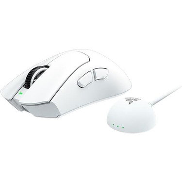 マウス・トラックボール Razer DeathAdder V4 Pro White Razer Deathadder V4 Pro Kablosuz Beyaz Mouse 8000Hz Fiyatı