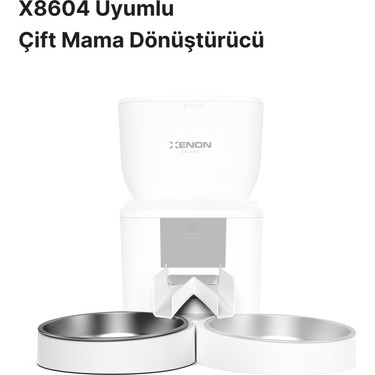 Xenon Smart Akıllı Otomatik Kedi Mama Kabı Ekstra Çelik Kase Fiyatı