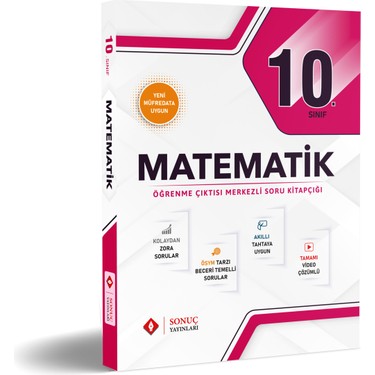 Sonuç Yayınları 10. Sınıf Matematik Set 2025 – 2026 Yeni Kitabı