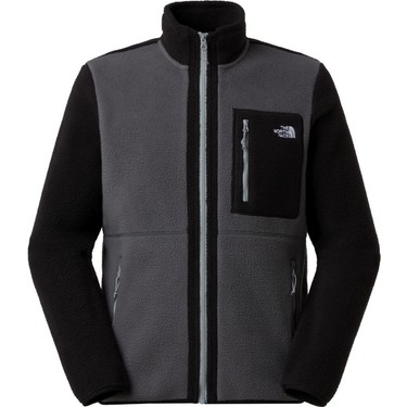 The North Face M Yumiori Full Zip Erkek Polar Mont Gri Orta Fiyatı
