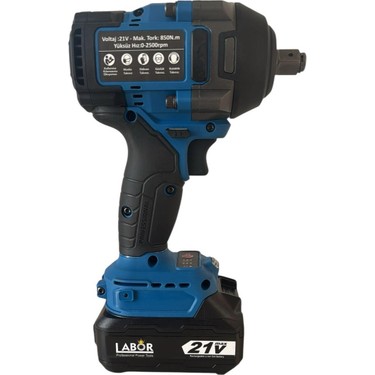 Labor BX-8501 1/2'' Darbeli Somun Sökme 21V 4.00 Ah Çift Fiyatı