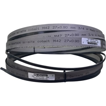 Röntgen 3MTX27MMX0,9MM Bimetal Şerit Testere 6/10 Diş Fiyatı