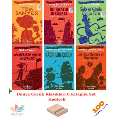 Kısaltılmış Dünya Klasikleri 6'lı Özel Set Kitabı ve Fiyatı