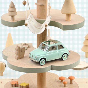 Norev 187777 1/18 Fiat 500 L 1968 Pastel Blue Birth Gift Fiyatı