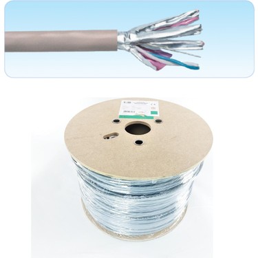Hcs H6A-00432-DP CAT6A U/ftp Data Kablosu 10G 500MHZ 500 mt Fiyatı