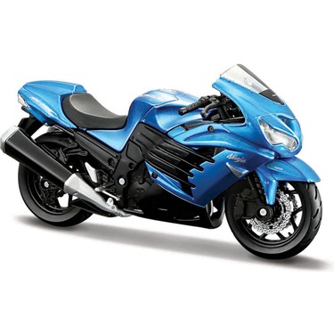 1:18 Kawasaki Ninja ZX-14R Model Motor - Mavi 39025-03 Fiyatı