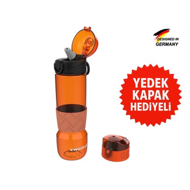 Zweikell Targo Switch Turuncu Bpa Içermez 650 ml Tritan Su Fiyatı