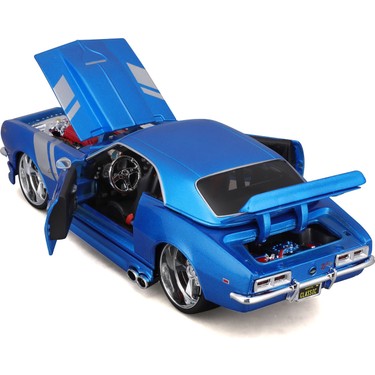 1:24 1968 Chevrolet Camaro Z/28 Model Araba 32508 - Mavi Fiyatı