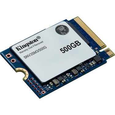 Kingston Nv3 500GB M.2 2230 Pcıe 4.0 Nvme SSD Up To 6000MB/S Fiyatı
