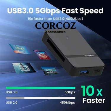 Corcoz 8'i 1 Arada Çok Fonksiyonlu Sd / Tf / Cf / Ms Fiyatı, 4.8