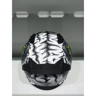 Mts Kask Mts Pro 801 Zombi Güneş Gözlüklü Grey/whıte/yellow Fiyatı