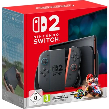 Nintendo Switch 任天堂ストア版 Nintendo Switch 2 Konsol Mario Kart World Paketi Kırmızı - Fiyatı