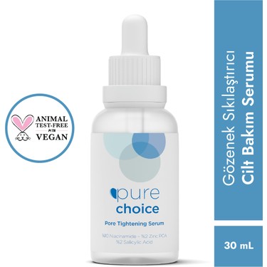 Pure Choice Cilt Bakım Serum 30 ml (%10 Niacinamide + %2 Fiyatı