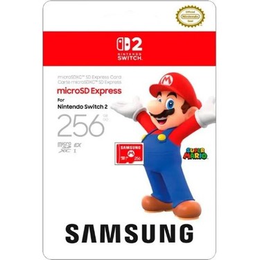 Nintendo Switch 2 Samsung 256GB Microsd Express Card Fiyatı