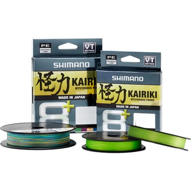 Shimano Kairiki 8+ Ip Misina 300M Mantis Green Pe 1.2 0.16MM Fiyatı
