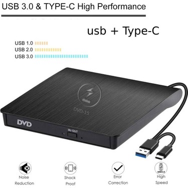 Alfalink AL-DVD15 USB 3.0 Ultra Slim Taşınabilir DVD Rw Fiyatı