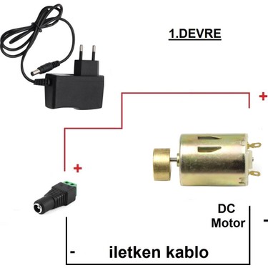 Kutulu 3 In 1 Titreşim Motoru Hız Kontrol Deney Seti (3 Fiyatı