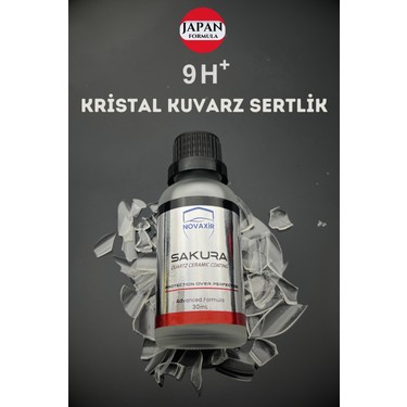Sakura Kuvarz 9h Oto Seramik Kaplama Boya Koruma Yüksek Fiyatı