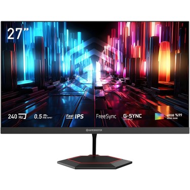 MFG27F6Q Pro 27インチ240HzWQHDゲーミングモニター MINIFIRE MFG27F6Q Pro 27インチ 240Hz Minifire ゲーミングモニター