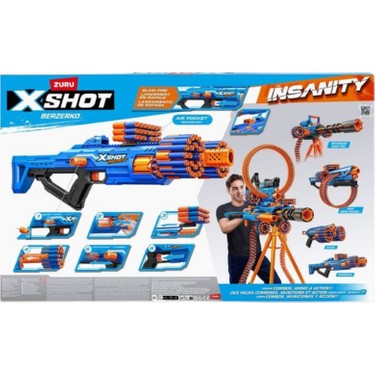 Insanity Berzerko 8 Atış 96 Dart 2'li Paket, 27 M Menzil Fiyatı