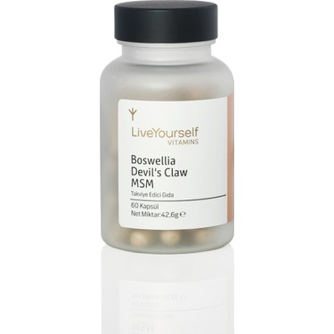 Boswellia (Akgünlük) MSM & Devil's Claw – 60 Kapsül Bitkisel Fiyatı