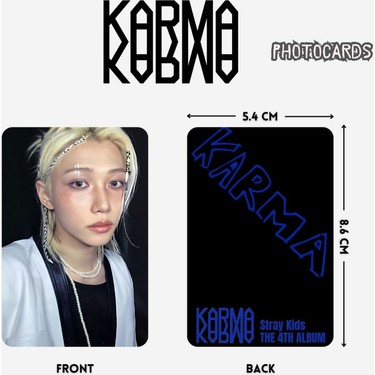 Stray Kıds Felix '' Karma '' Photocards Set Fiyatı