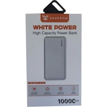 n*i様 POWERBLOCK SP9.0 1個41kg 2個組 計82kg Snapmax SNP-3009 Beyaz 10.000 Mah Powerbank 2x USB Çıkışlı 1 Fiyatı