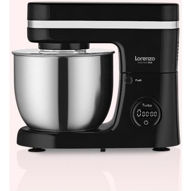 Lorenzo Master Mix Stand Mixer Dijital Siyah Fiyatı