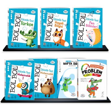 Öğretmen Evde Yayınları - 3. Sınıf Süper Ekonomik Set - 7 Kitabı
